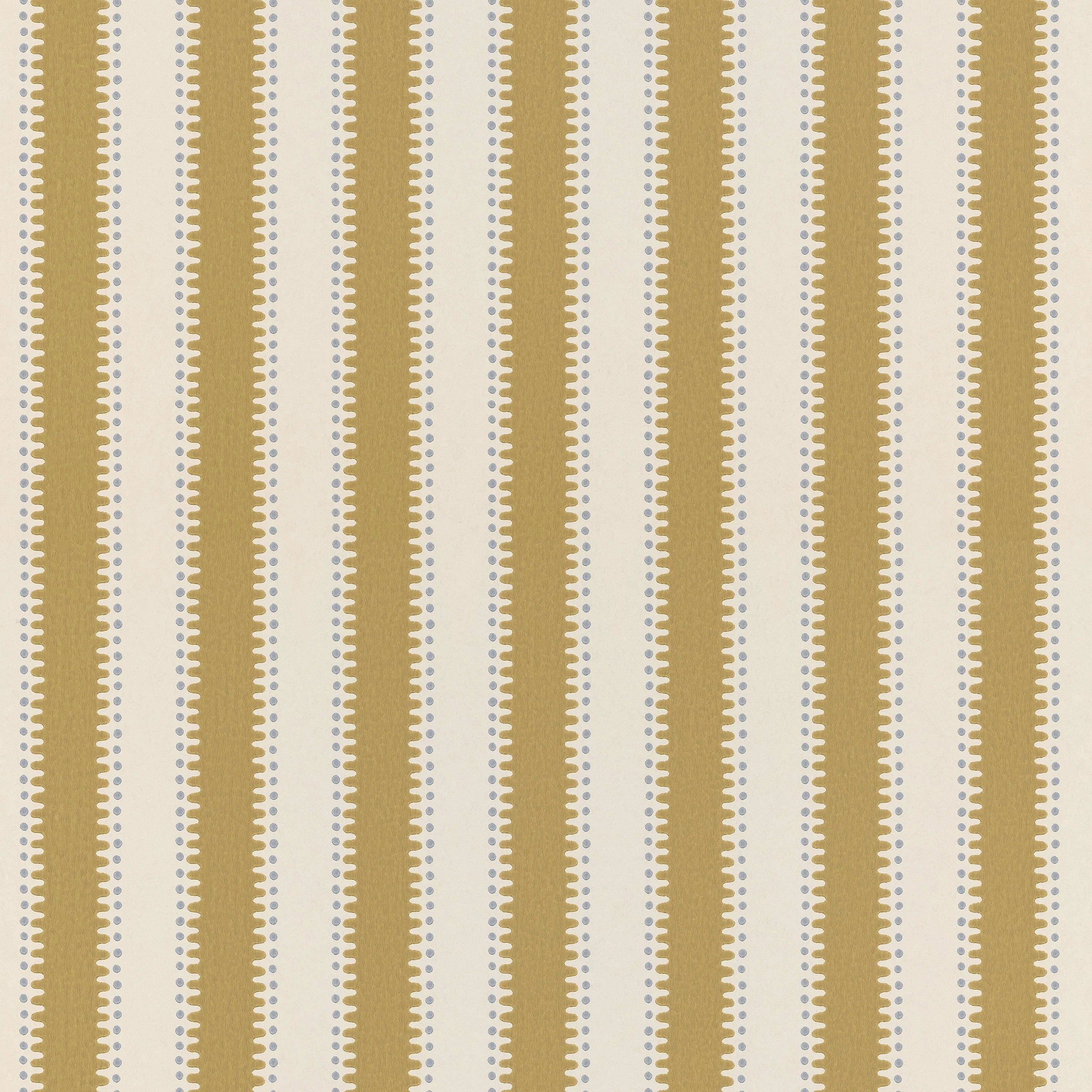 Jagged Stripe Wallpaper by Långelid Von Brömssen