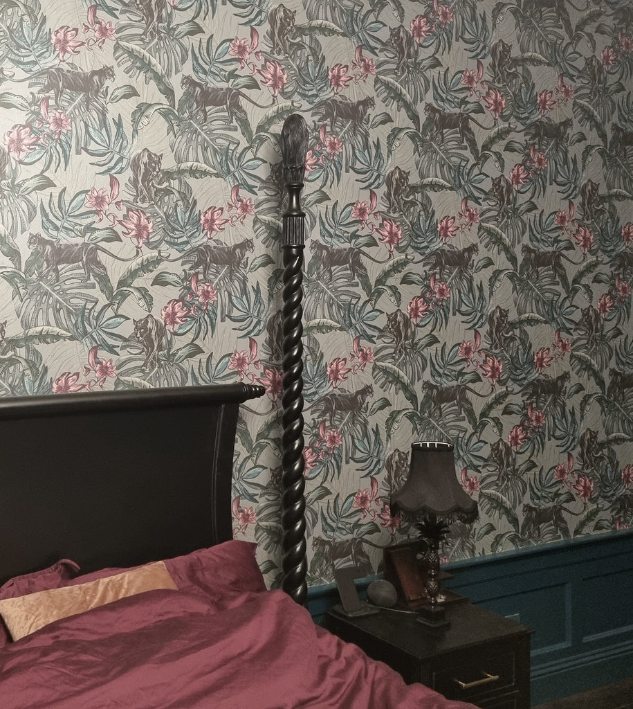 Jungle Panther Wallpaper by Graduate Collection