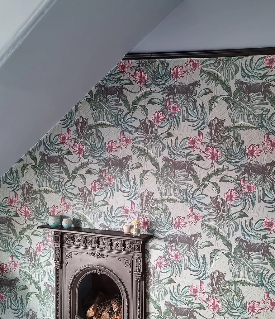 Jungle Panther Wallpaper by Graduate Collection