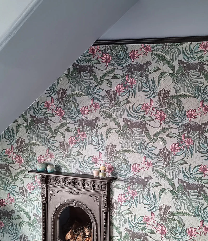 Jungle Panther Wallpaper by Graduate Collection