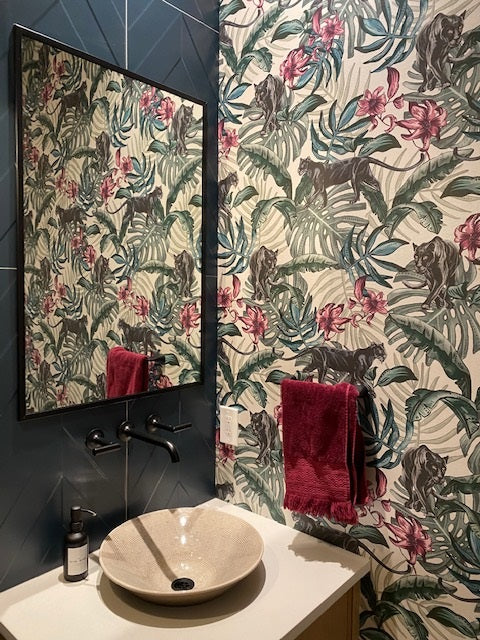 Jungle Panther Wallpaper by Graduate Collection