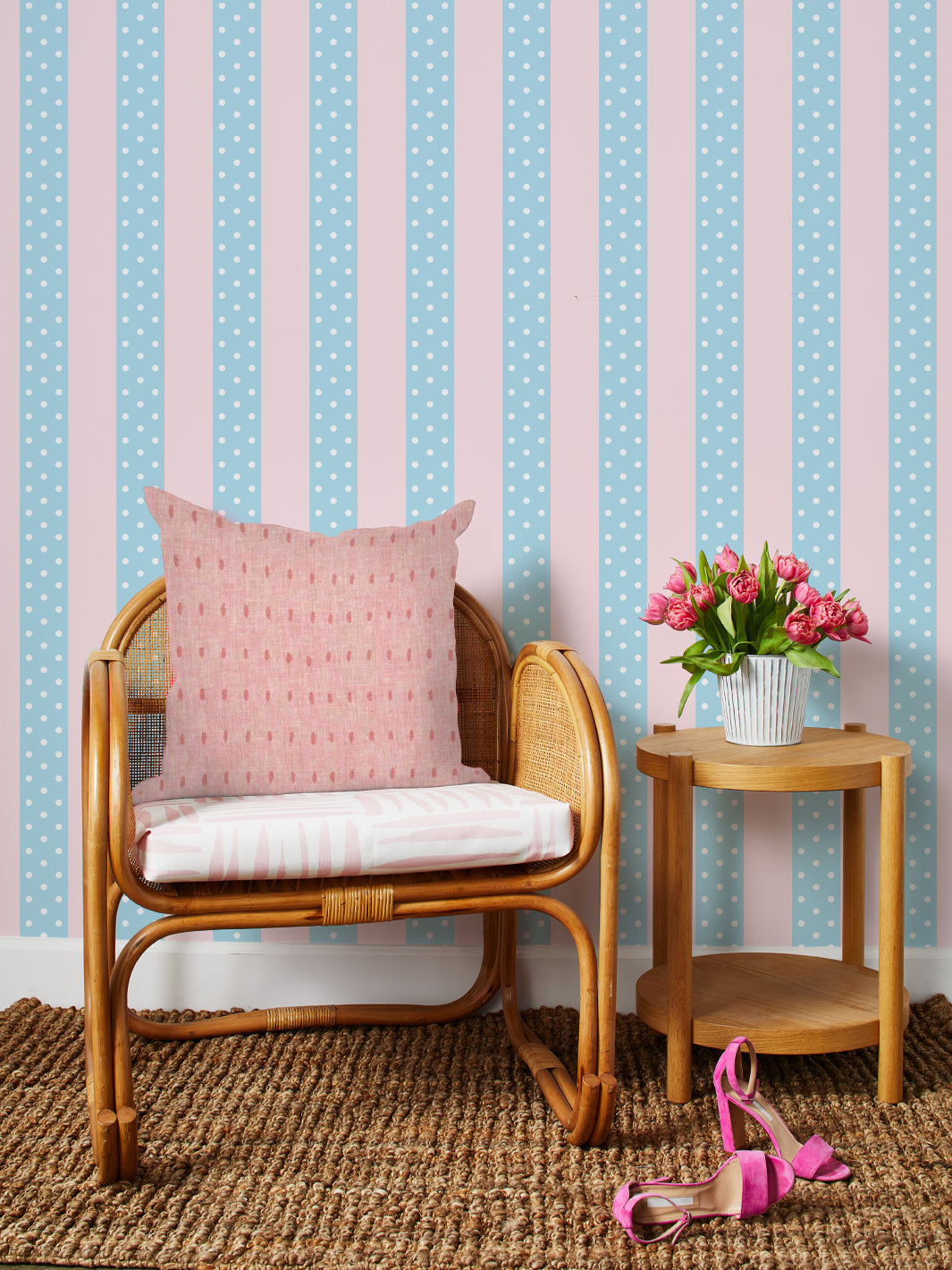 Just Ken Stripe Wallpaper - Barbie Movie Collection