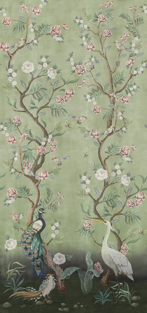 Kubla Khan Chinoiserie Wallpaper by Feathr