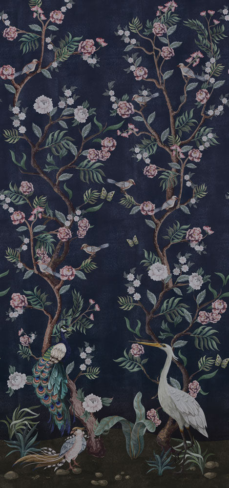 Kubla Khan Chinoiserie Wallpaper by Feathr