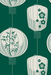 Lucky Lantern Wallpaper by Mini Moderns