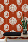 Lucky Lantern Wallpaper by Mini Moderns