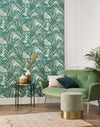 Louise Fougeres Palm Wallpaper by Casadeco