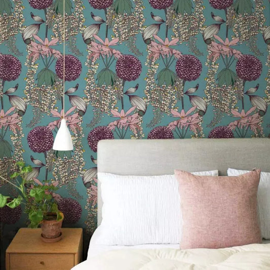 Laburnum Wallpaper by Abigail Borg