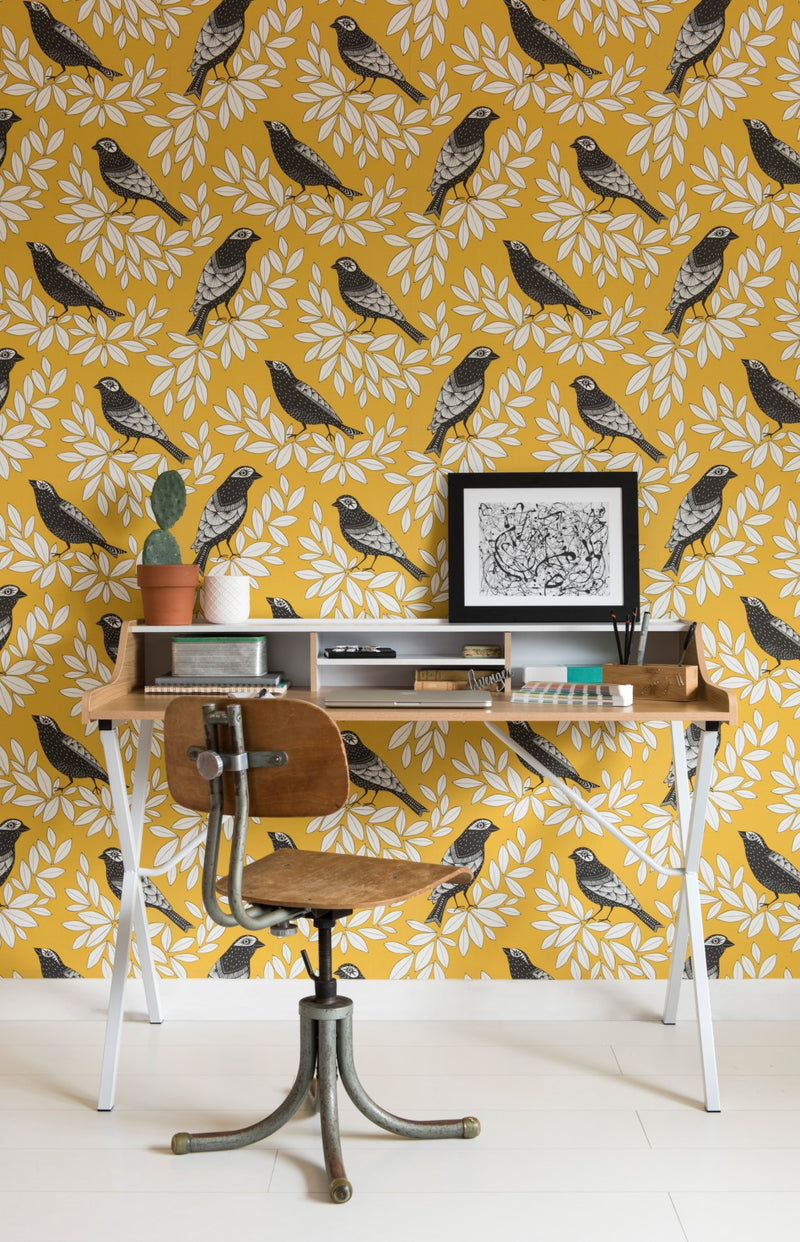 Songbird Wallpaper by MissPrint