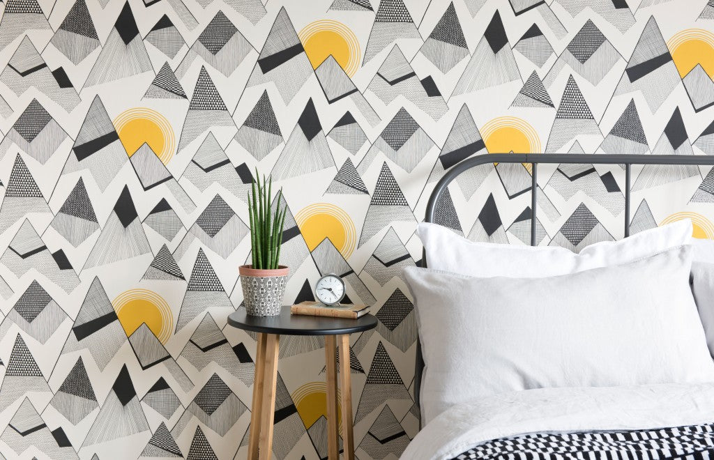 Mountains Wallpaper by Miss Print