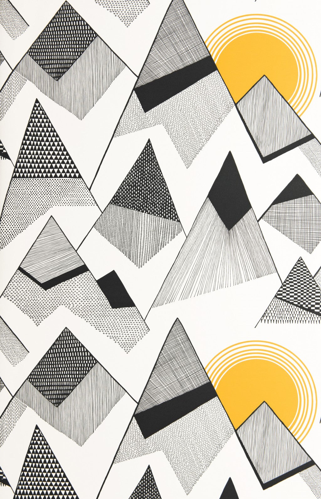 Mountains Wallpaper by Miss Print