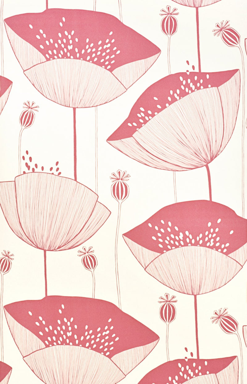 Poppy Wallpaper by MissPrint