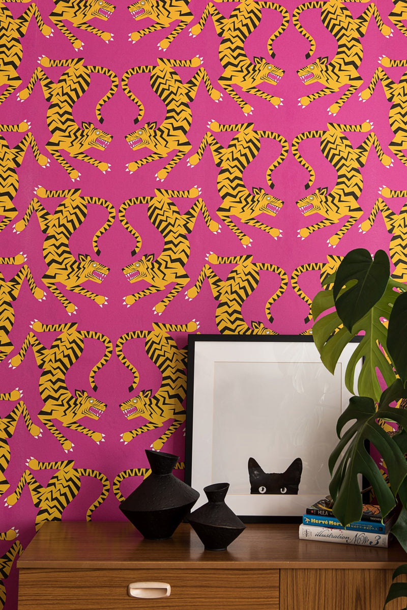 Tigers Wallpaper by MissPrint