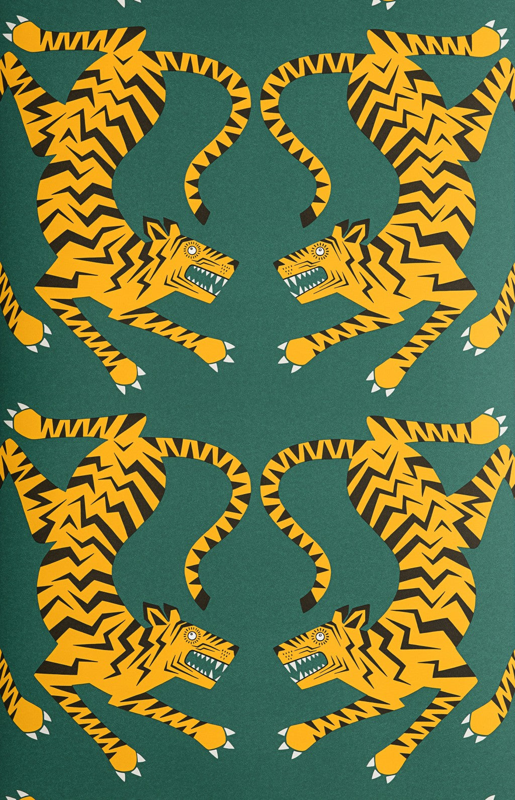 Tigers Wallpaper by Miss Print