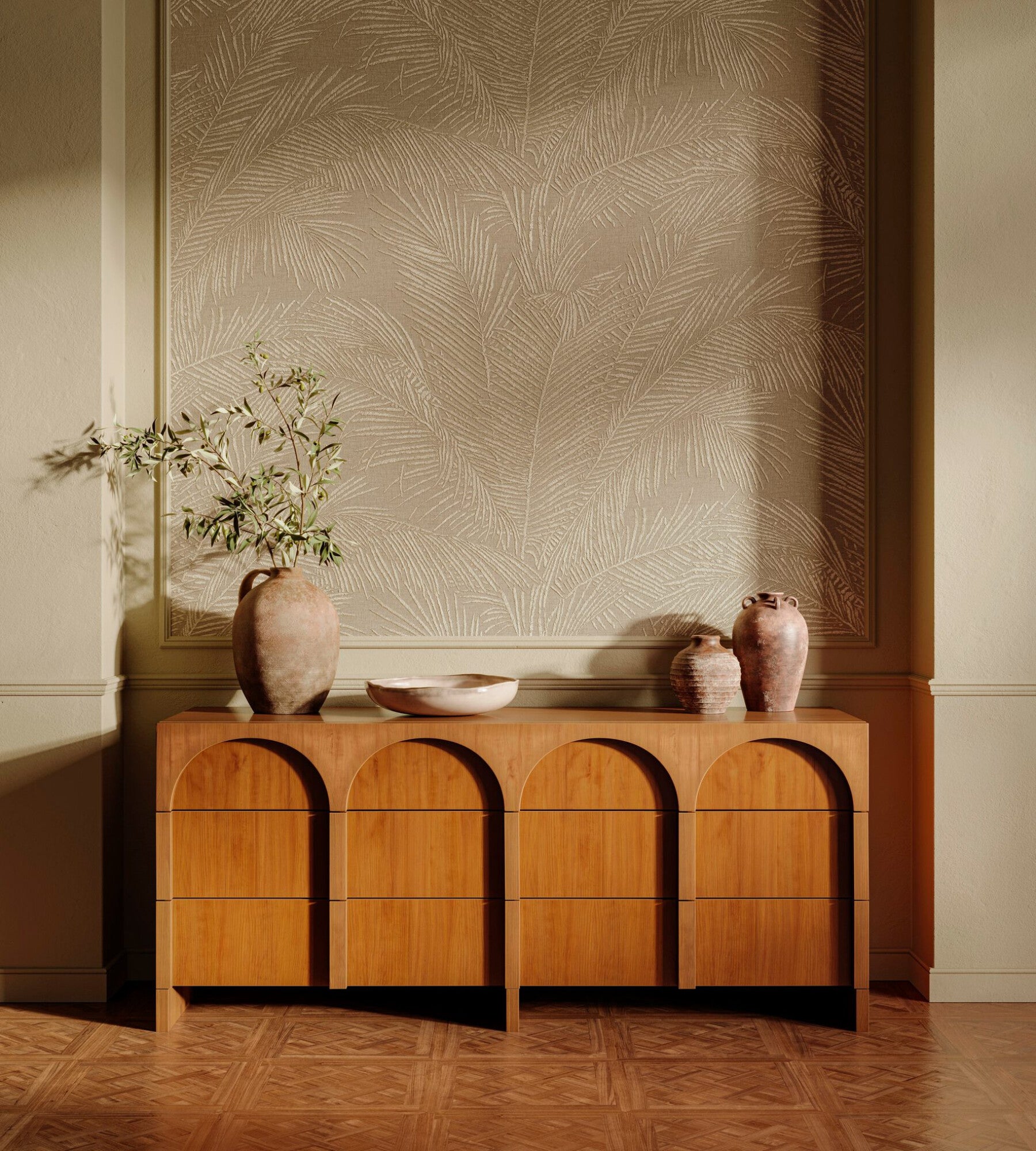 Maui-Lanai Leaf Wallpaper