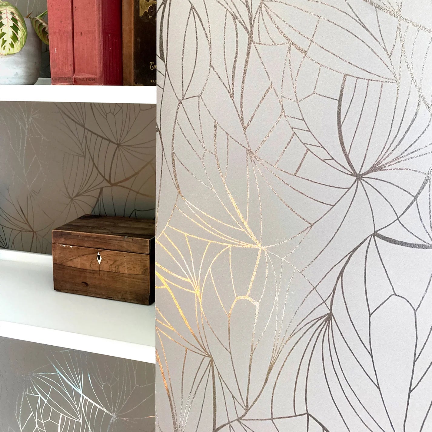 Leaf Wallpaper by Erica Wakerly