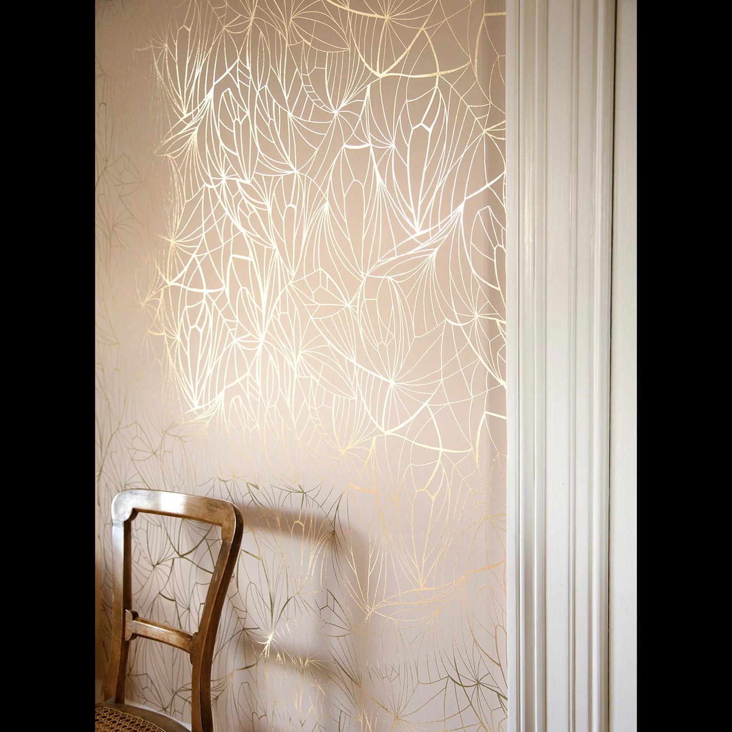 Leaf Wallpaper by Erica Wakerly