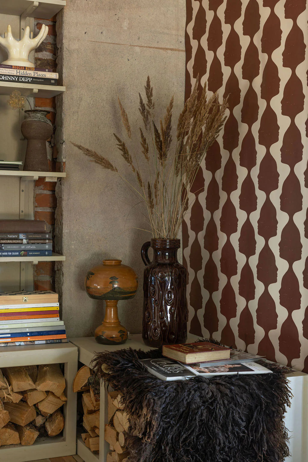 Leila wallpaper by Studio Lisa Bengtsson