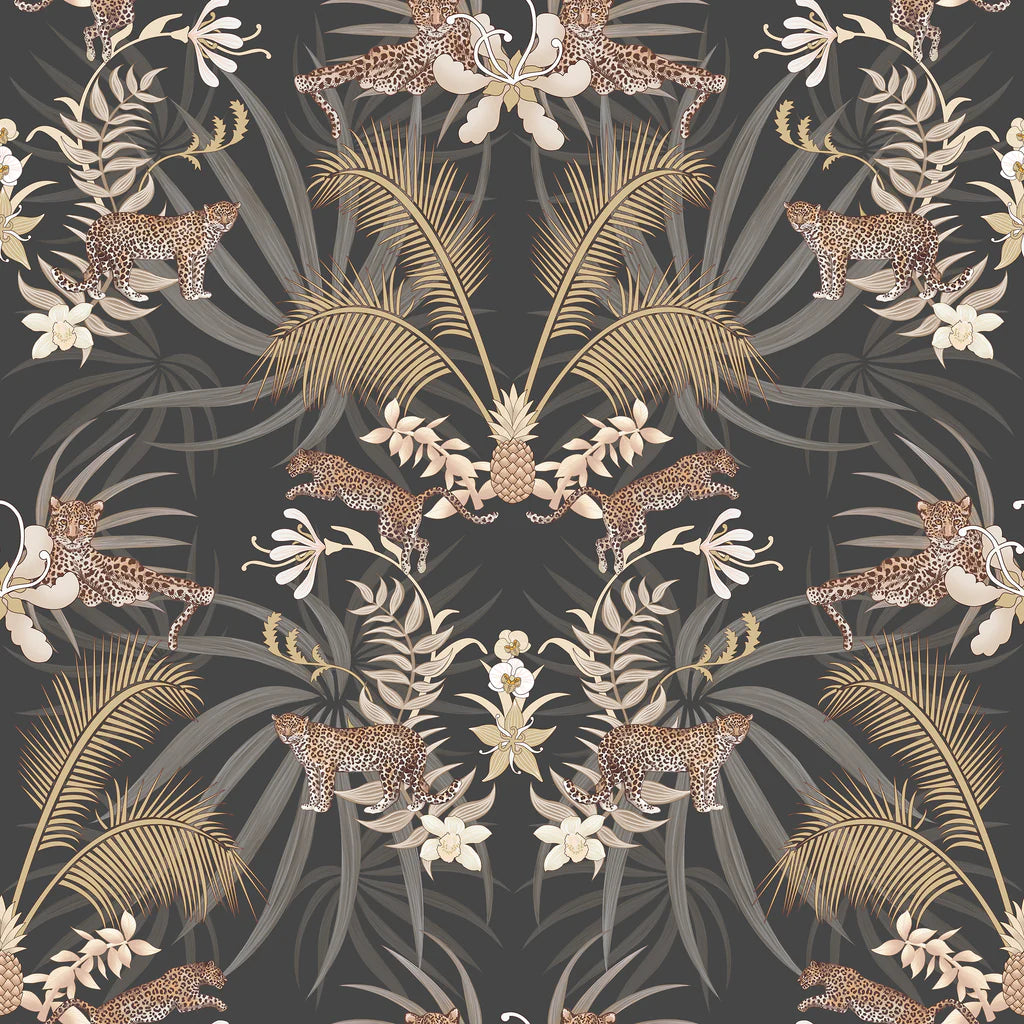Leopard Luxe Wallpaper by Graduate Collection