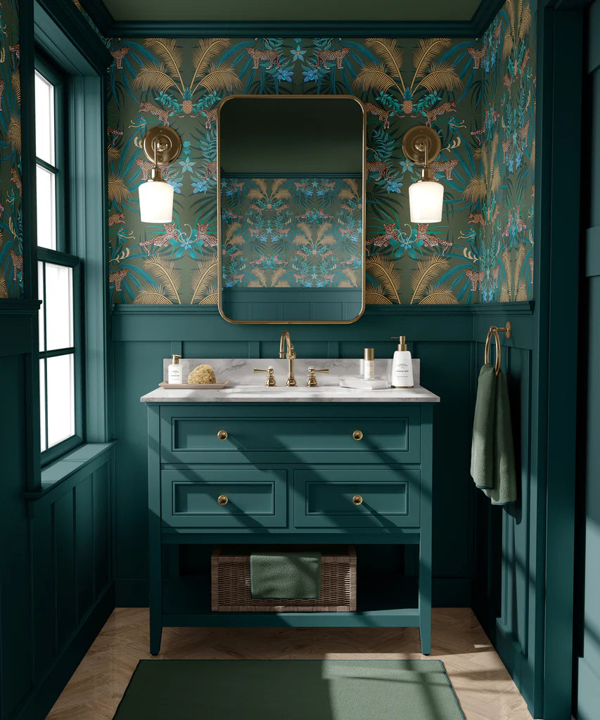 Leopard Luxe Wallpaper by Graduate Collection