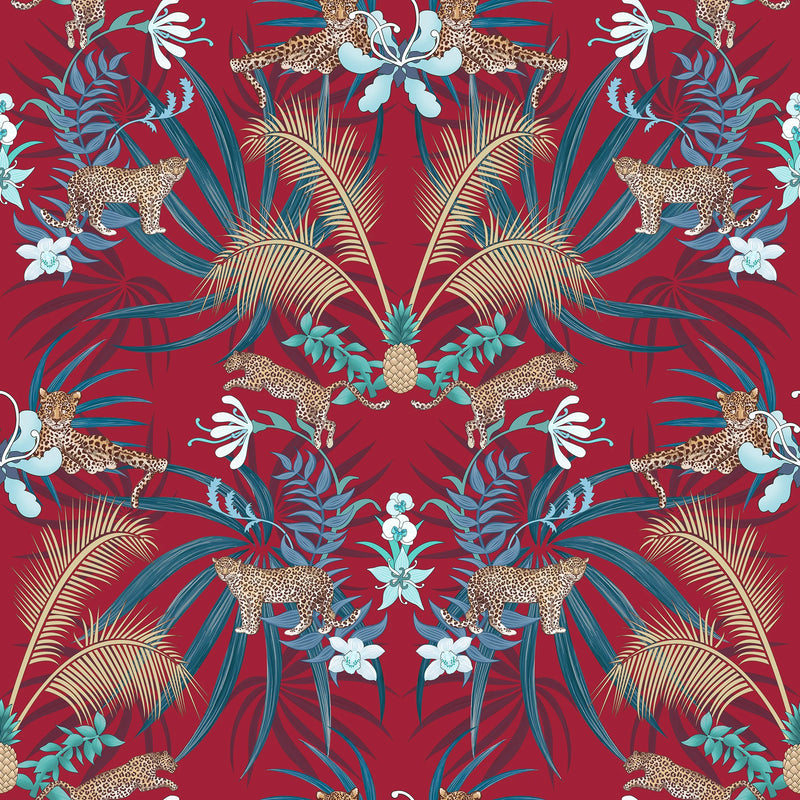 Leopard Luxe Wallpaper by Graduate Collection