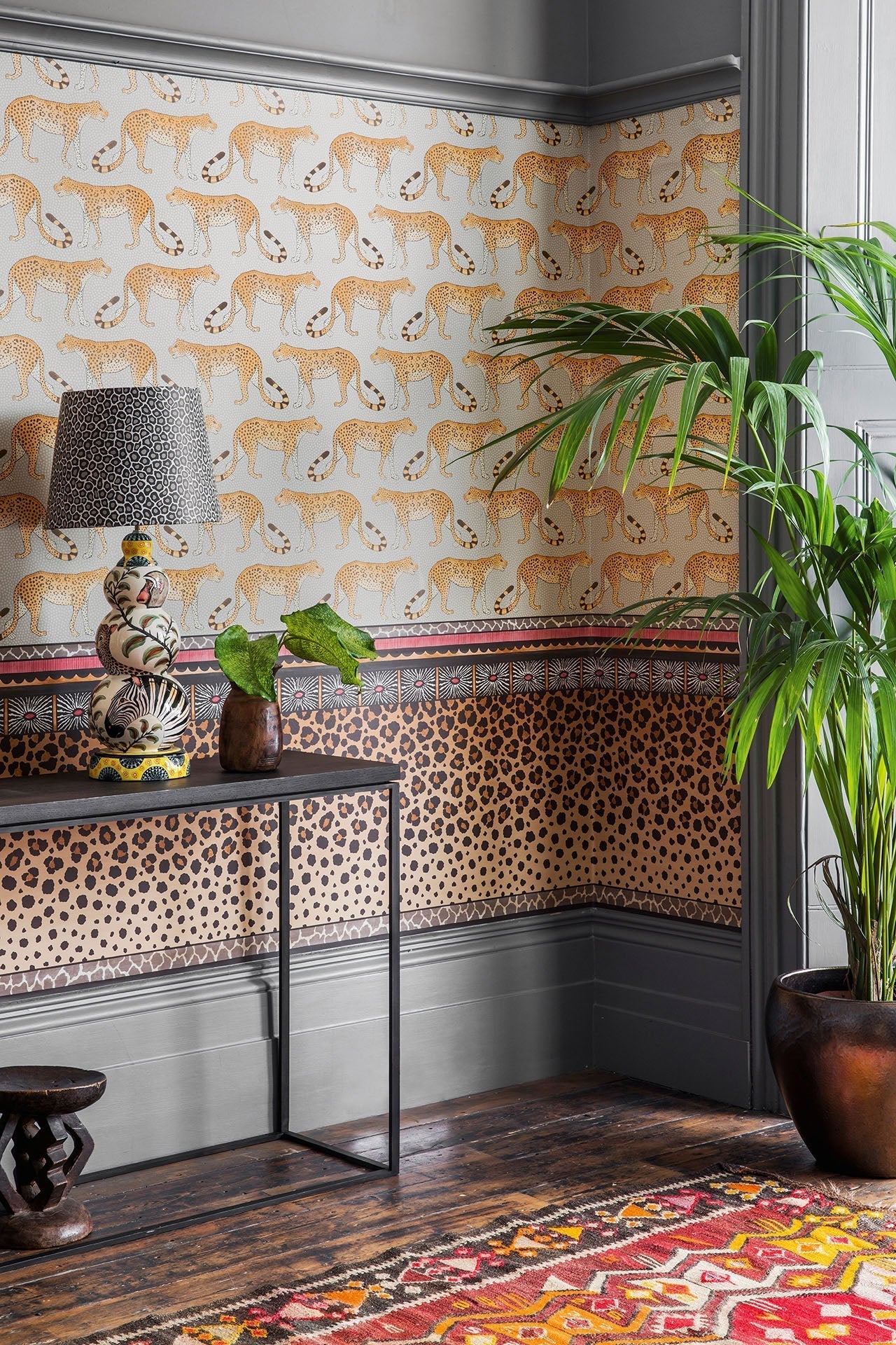 Leopard Walk Wallpaper by Cole & Son