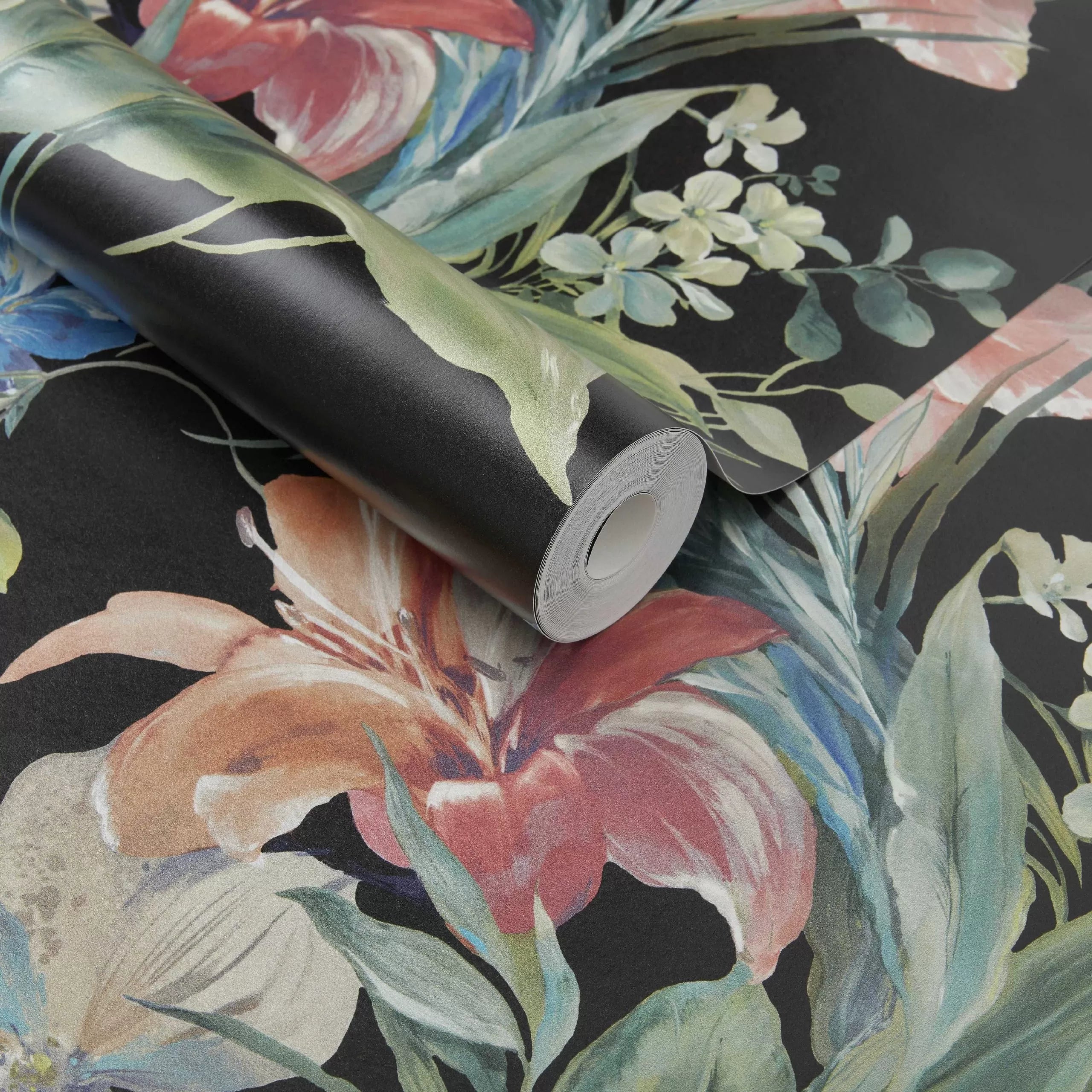 Lilliana Luxury Floral Wallpaper by 1838