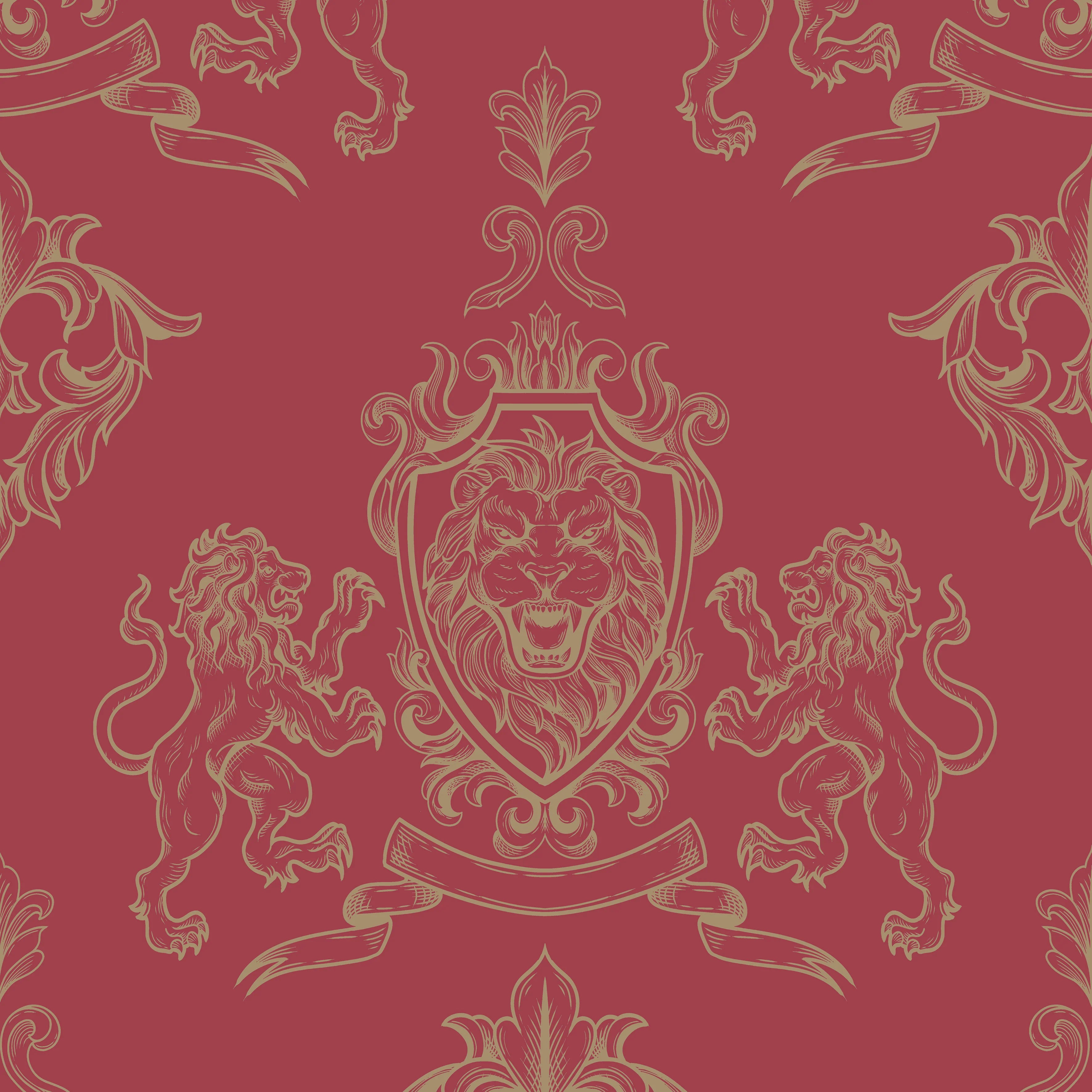 Lionheart Wallpaper by Graduate Collection