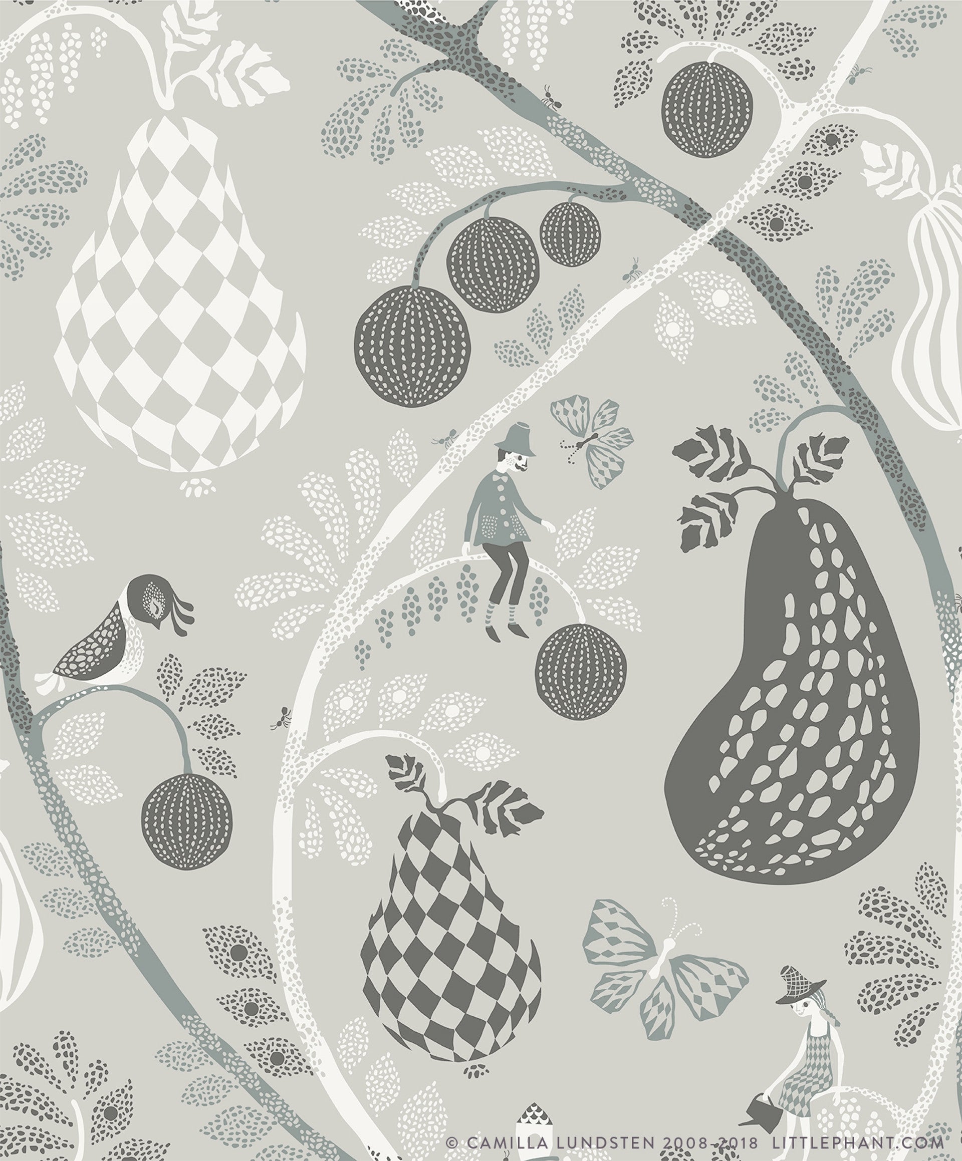 Fruit Garden Wallpaper by Littlephant