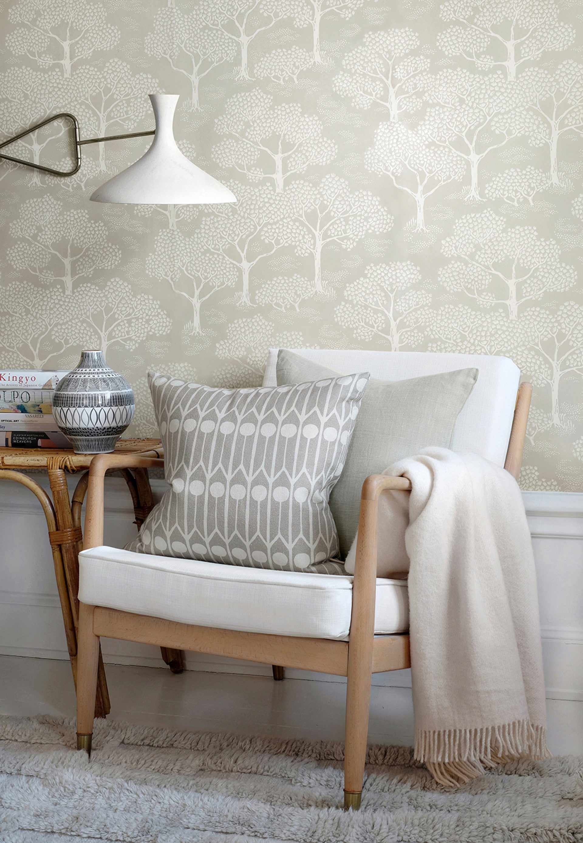 Woodland Notes Wallpaper by Littlephant