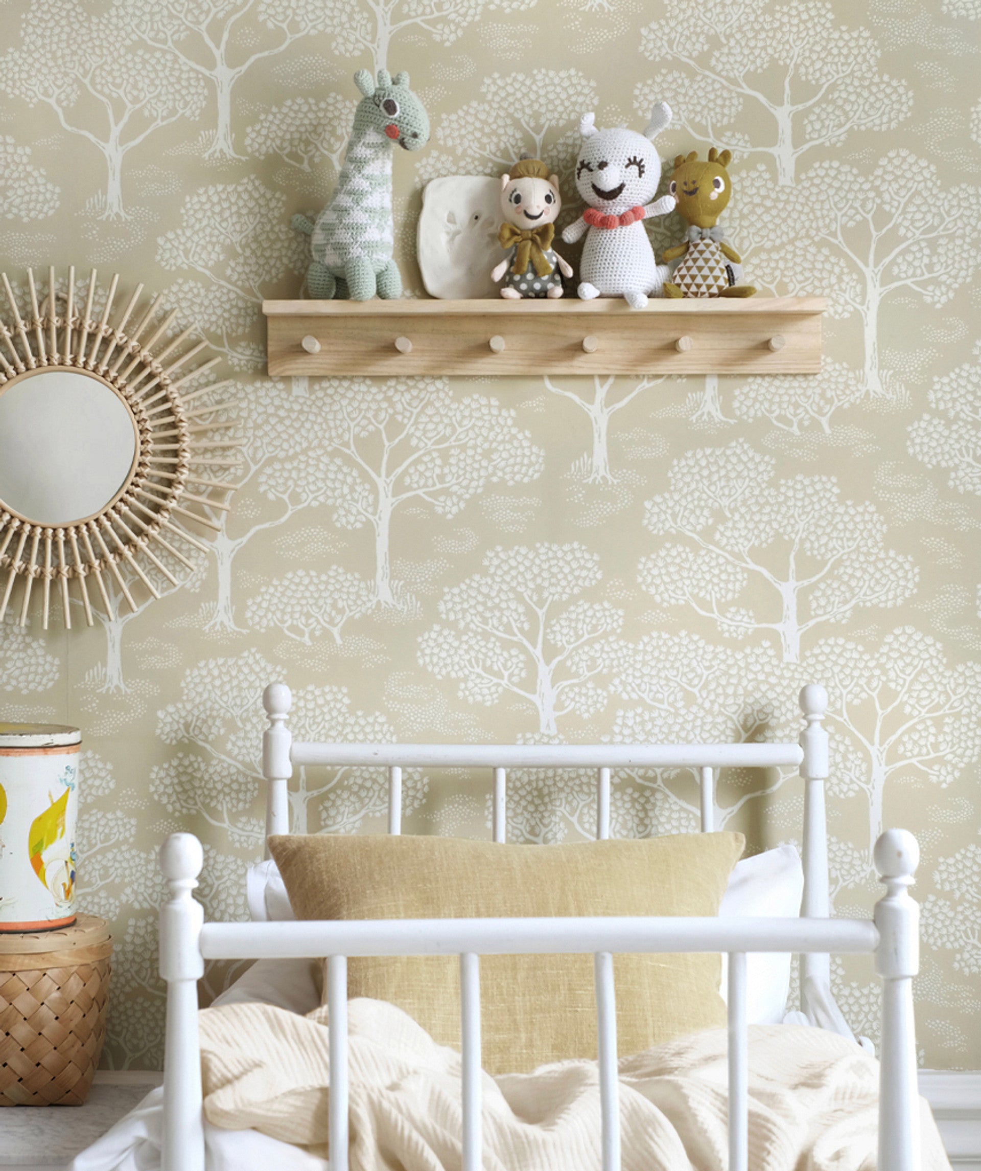 Woodland Notes Wallpaper by Littlephant