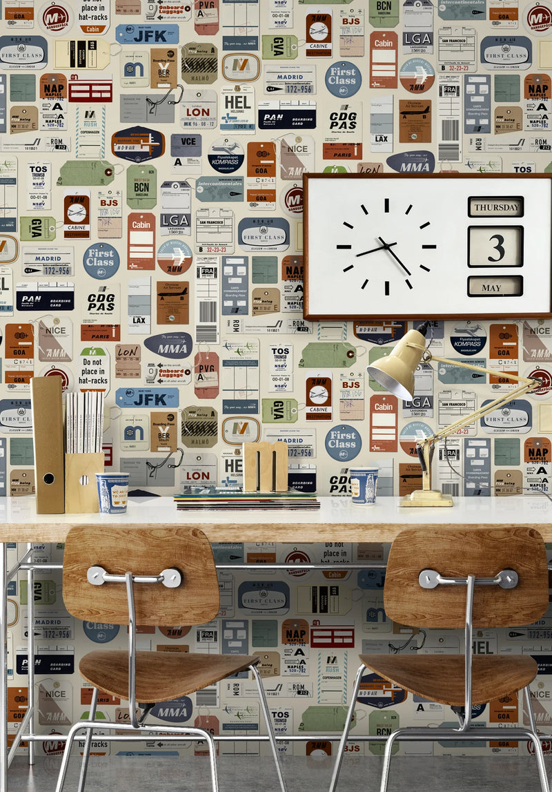 Jet Set Wallpaper by Mini Moderns