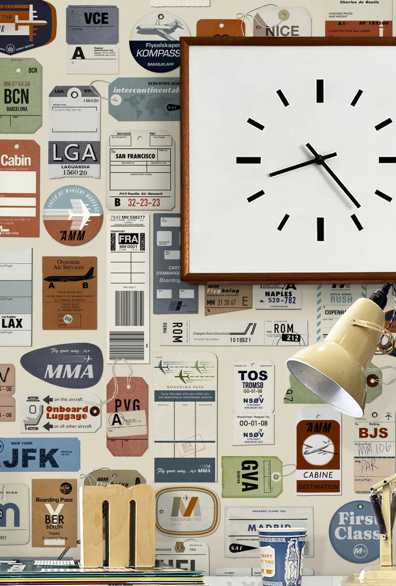 Jet Set Wallpaper by Mini Moderns