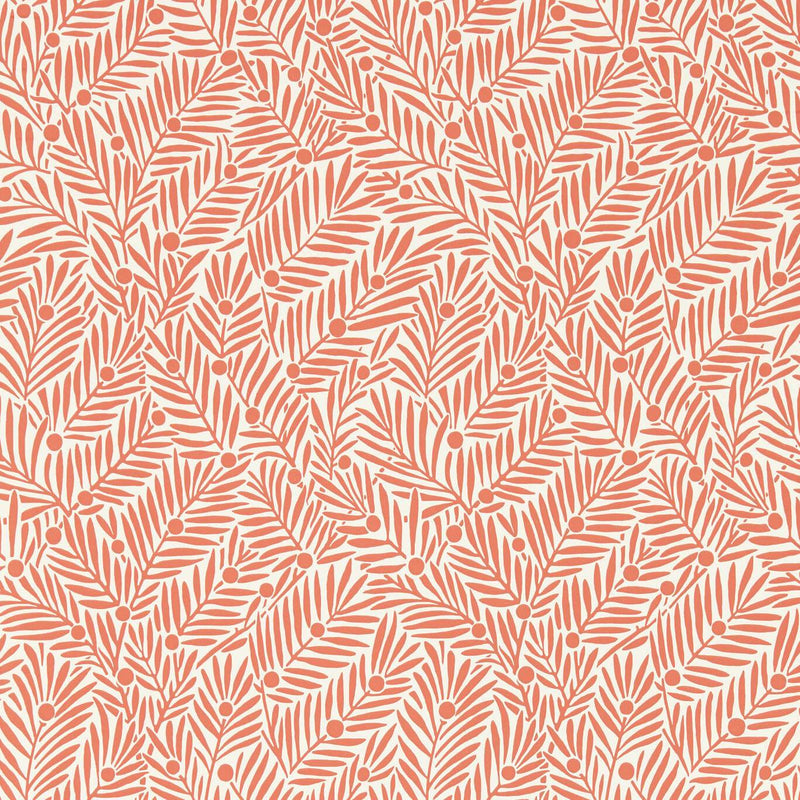 Yew & Aril Leaf Wallpaper by Morris & Co.