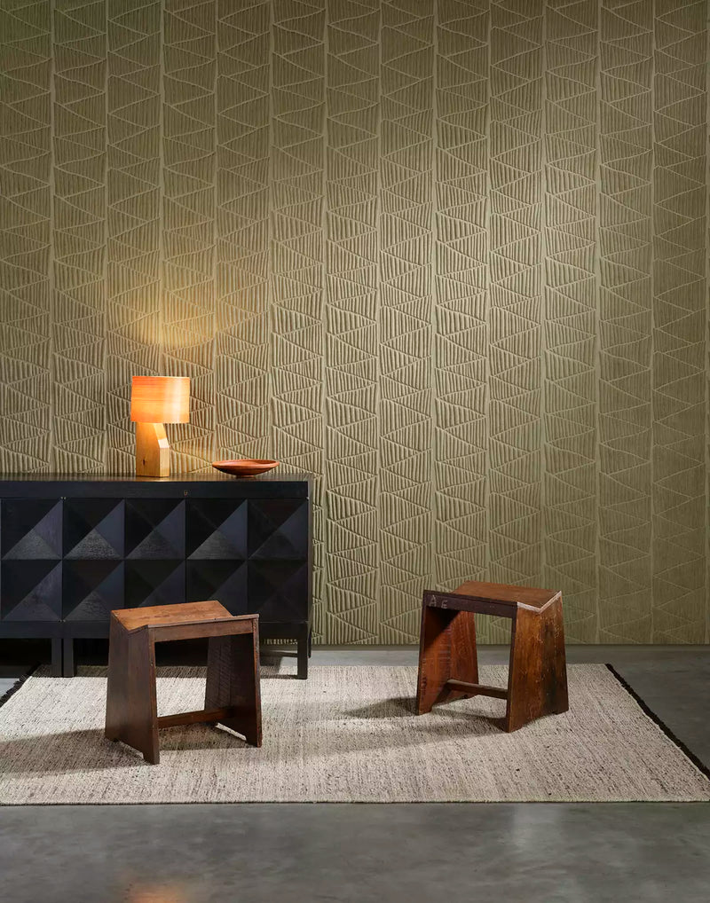 Siwa Superwide Wallpaper by Arte (Sold per Lineal Metre)
