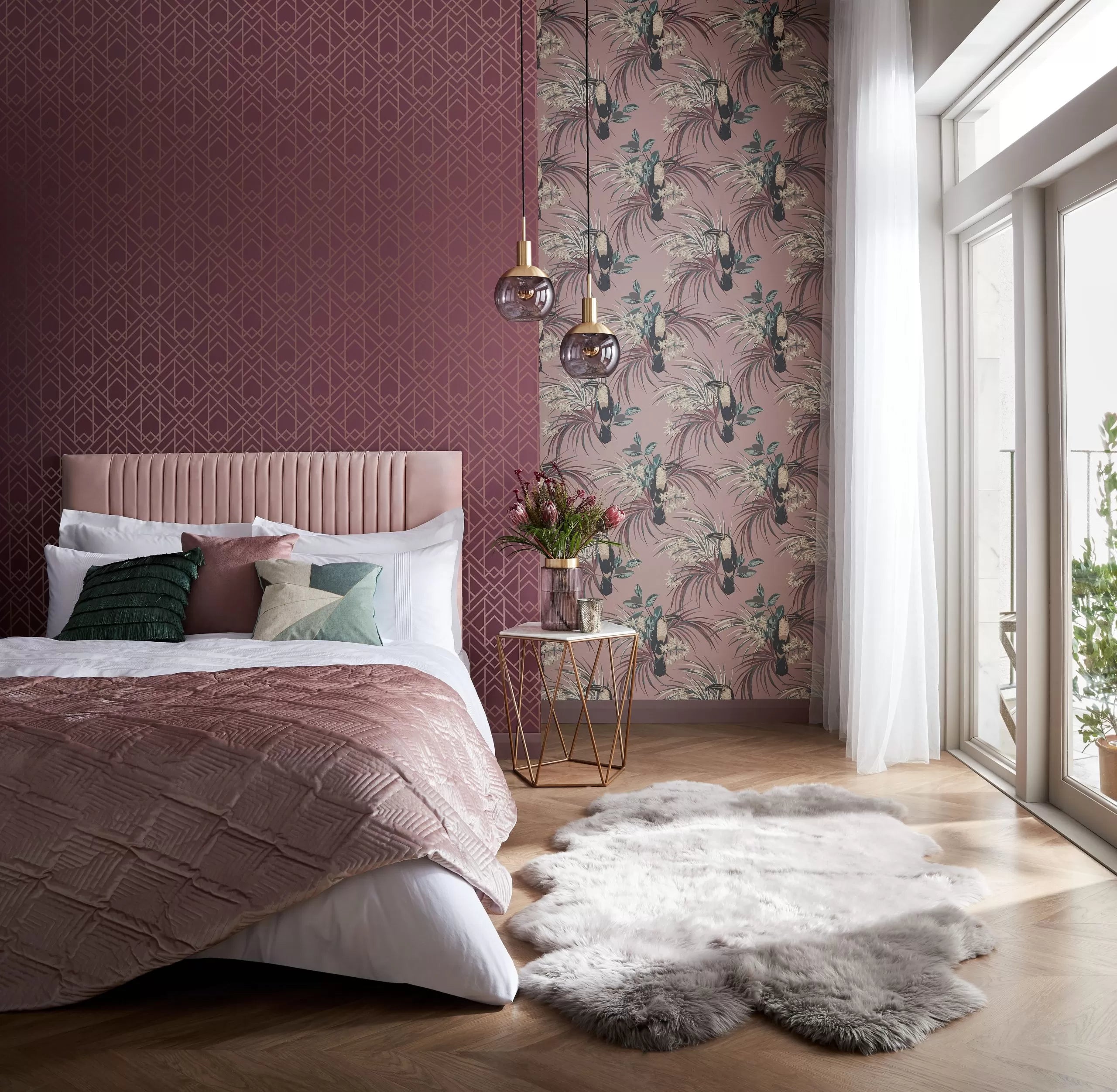 Le Toucan Luxury Bird Wallpaper by 1838