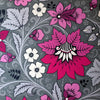 Milana Hot Pink and Grey Wallpaper by Olenka Design