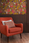 Milana Petalwood Wallpaper by Olenka Design