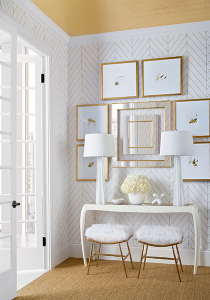 Land Bridge Chevron Wallpaper