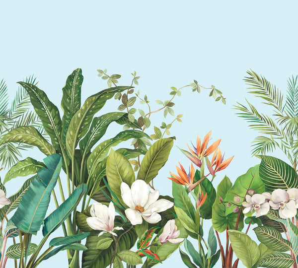 Naples Palm Mural Wallpaper by Daisy Bennett