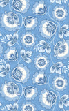 Neva Blue Wallpaper by Olenka Design