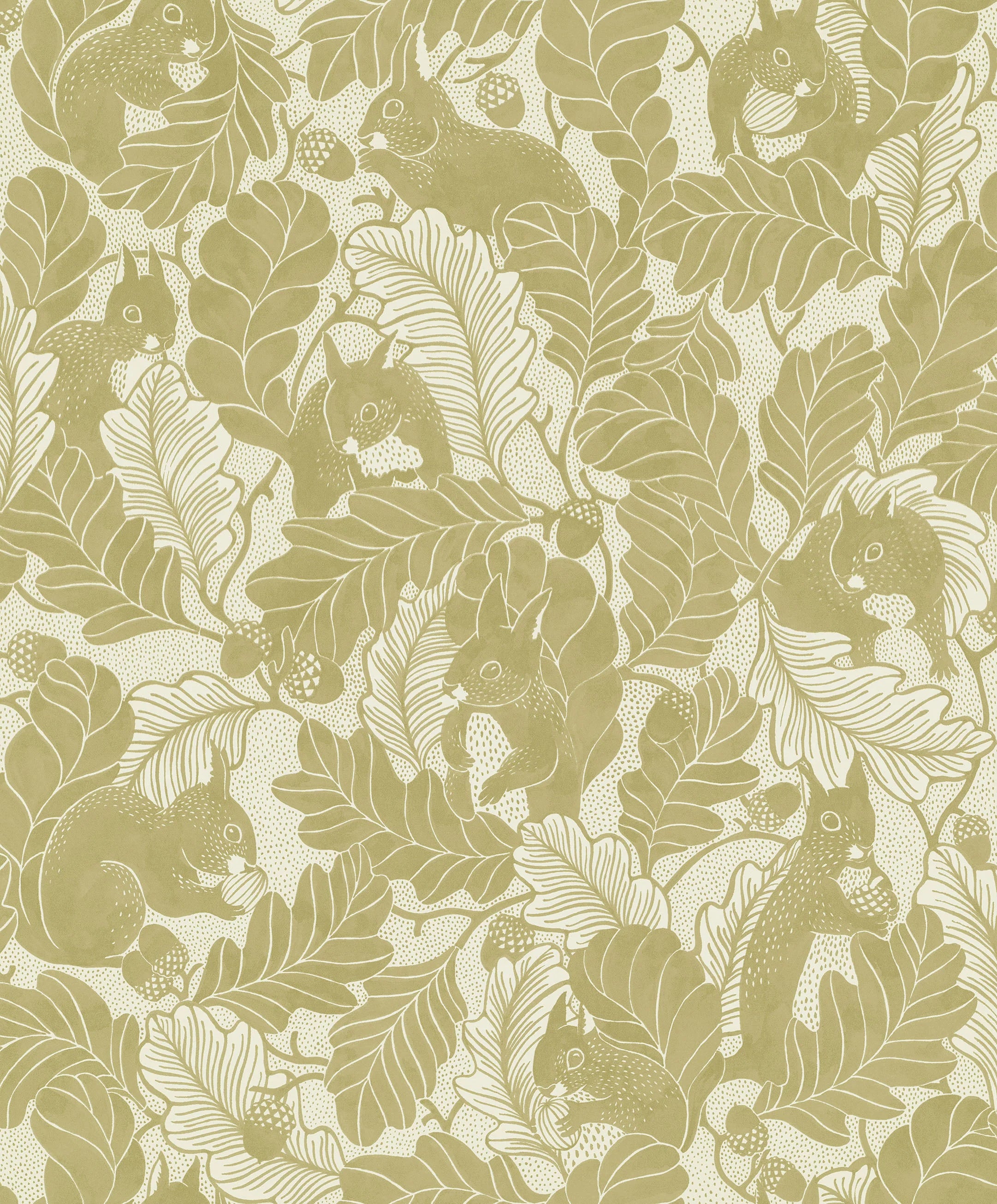 Oak Tree Tails Wallpaper by Långelid Von Brömssen