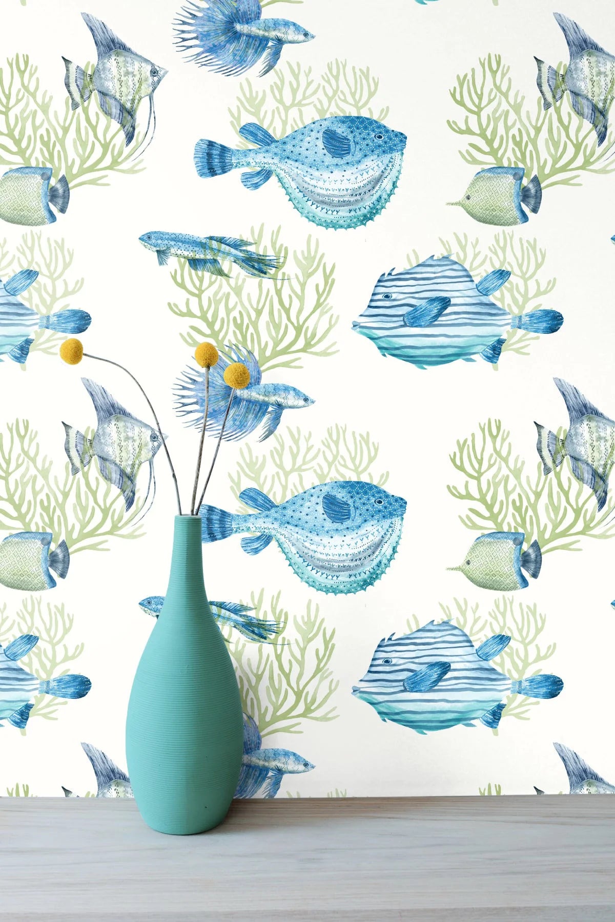 Oceanna Wallpaper by Daisy Bennett
