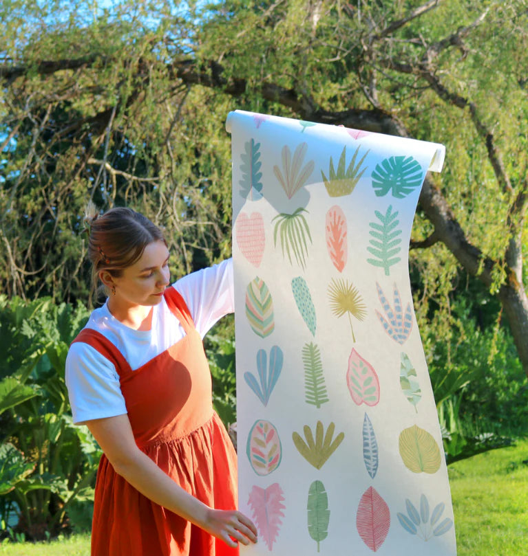 Leaf Boogie wallpaper by Ohpopsi