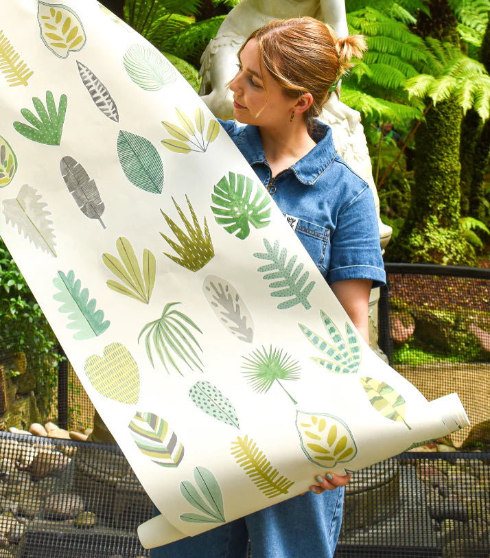 Leaf Boogie wallpaper by Ohpopsi