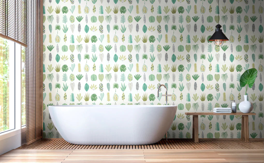 Leaf Boogie wallpaper by Ohpopsi