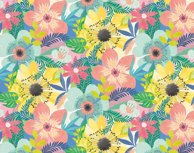 Floral Riot wallpaper by Ohpopsi