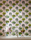Houseplant wallpaper by Ohpopsi