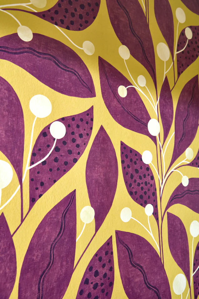 Berry Dot Wallpaper by Ohpopsi