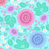 Velina Sky Blue Wallpaper